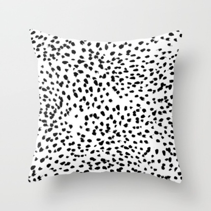 nadia-black-and-white-animal-print-dalmatian-spot-spots-dots-bw-pillows